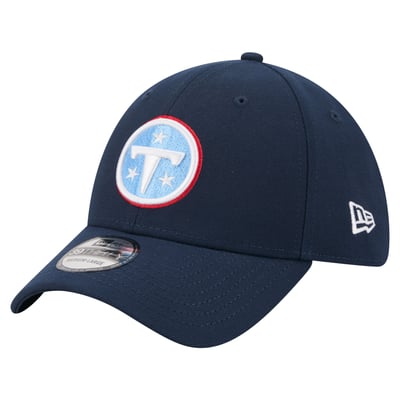  Tennessee Titans New Era Core Team 39THIRTY Flex Hat - Navy