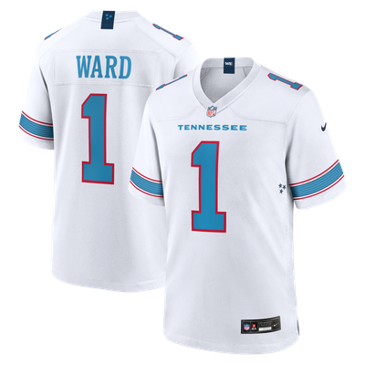 Cameron Ward Tennessee Titans Nike Game Jersey - White