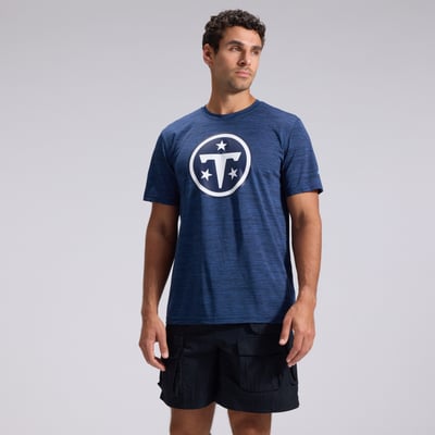  Tennessee Titans Nike 2026 Rivalries Collection Sideline Velocity T-Shirt - Navy