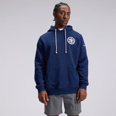  Tennessee Titans Nike 2026 Rivalries Collection Standard Issue Sideline Pullover Hoodie - Navy