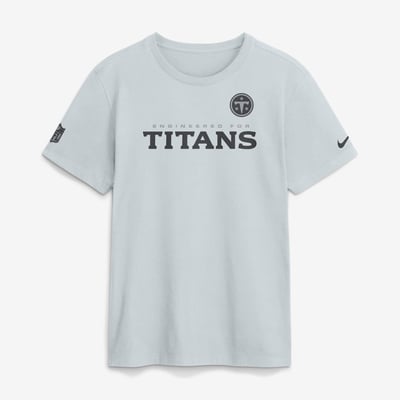 Tennessee Titans Nike Sideline Dri-FIT T-Shirt - Platinum