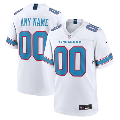 Tennessee Titans Nike Game Custom Jersey - White