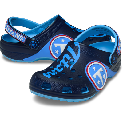  Tennessee Titans Crocs Unisex Classic Clog - Navy