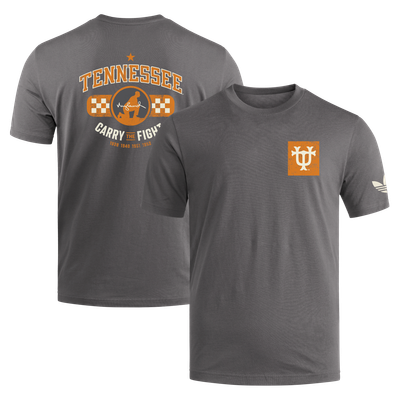 Tennessee Volunteers adidas Neyland Legacy OG Strategy T-Shirt - Smokey Grey