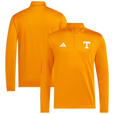 Tennessee Volunteers adidas 2026 Sideline Ultimate 365 Woven Quarter-Zip Pullover - Tennessee Orange
