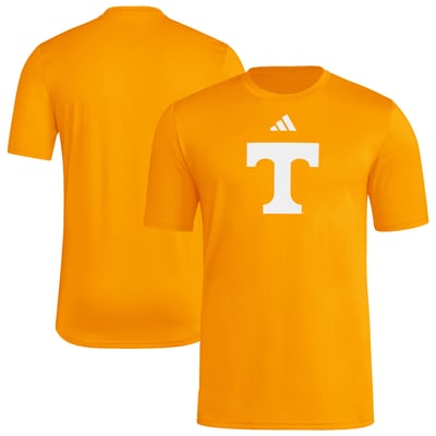  Tennessee Volunteers adidas Primary Logo Poly T-Shirt - Tennessee Orange