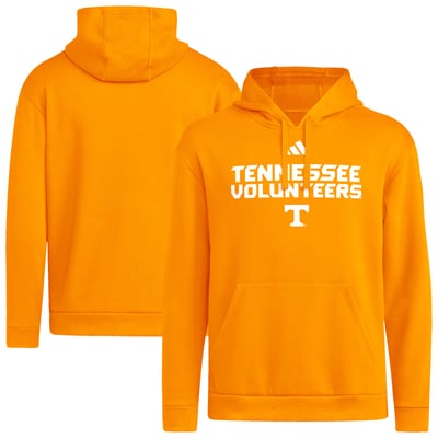  Tennessee Volunteers adidas Wordmark Hoodie - Tennessee Orange