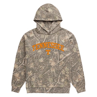  Tennessee Volunteers Uscape Apparel Back Bay Fleece Hoodie - Camo