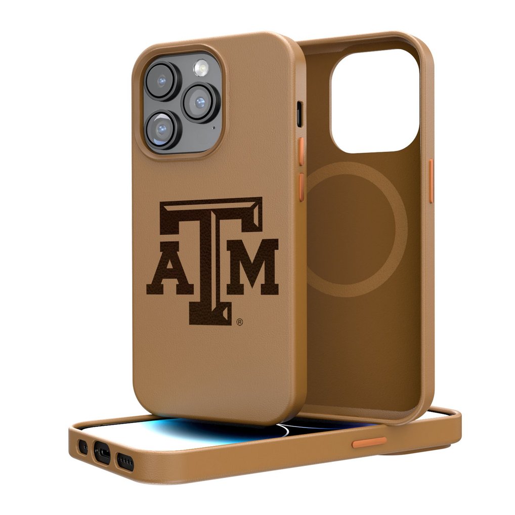 Texas A&M Aggies iPhone Magnetic Bump Case - Brown