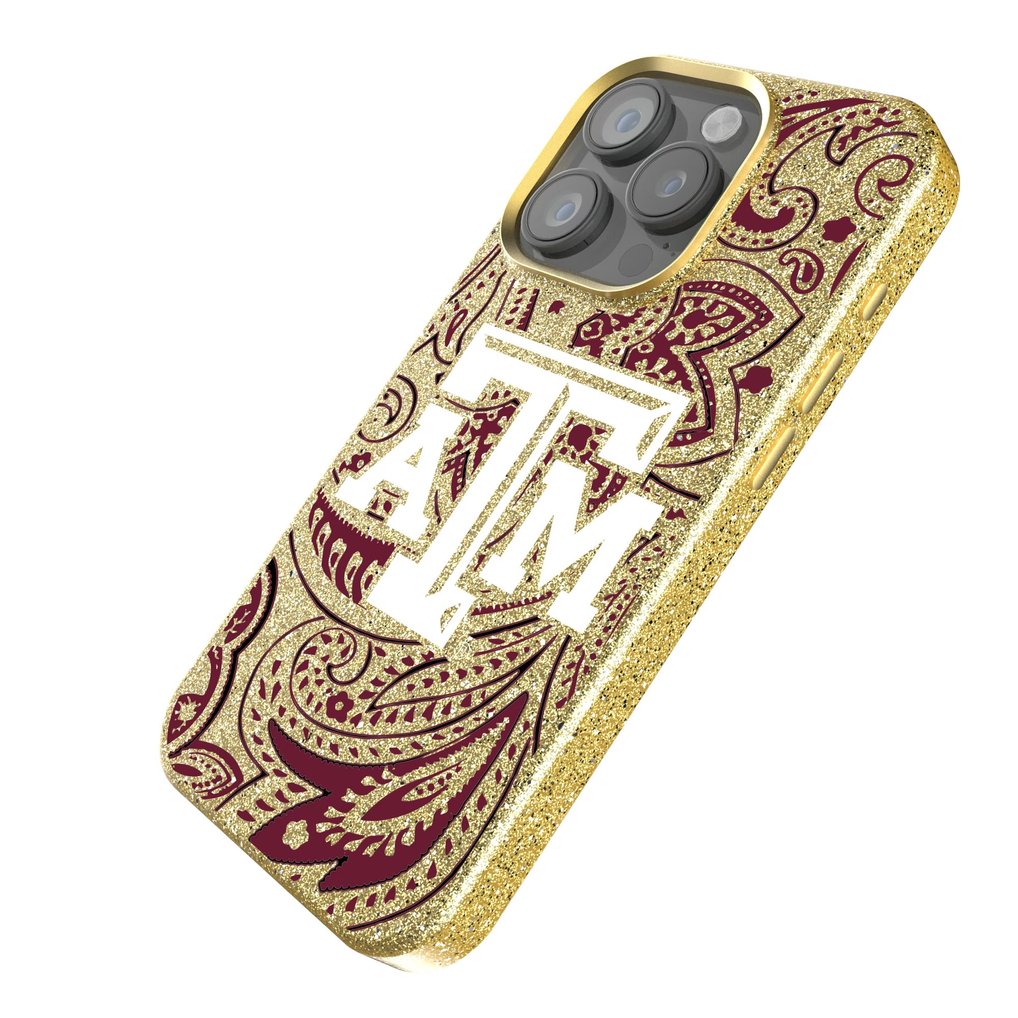 Texas A&M Aggies Keyscaper Paisley Bling iPhone Case