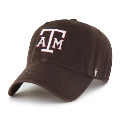  Texas A&M Aggies '47 Vault Clean Up Adjustable Hat - Brown
