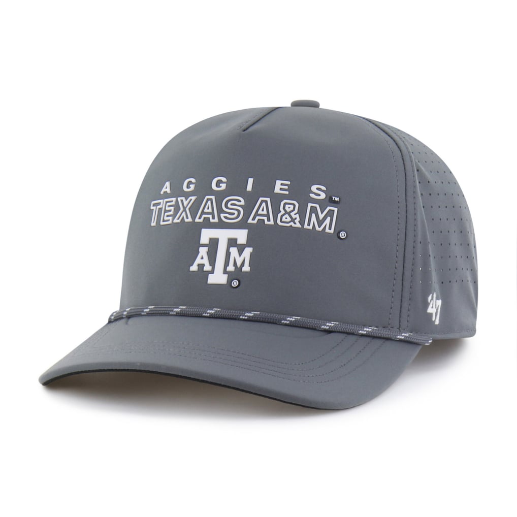  Texas A&M Aggies '47 Forward Vent Hitch Rope Adjustable Hat - Gray