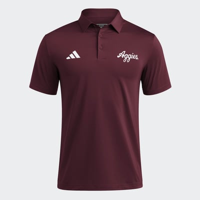 Texas A&M Aggies adidas Ultimate 365 Solid Polo - Maroon