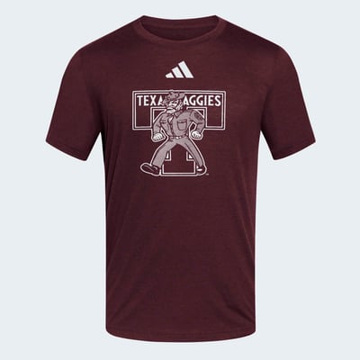  Texas A&M Aggies adidas Vault Blend T-Shirt - Maroon