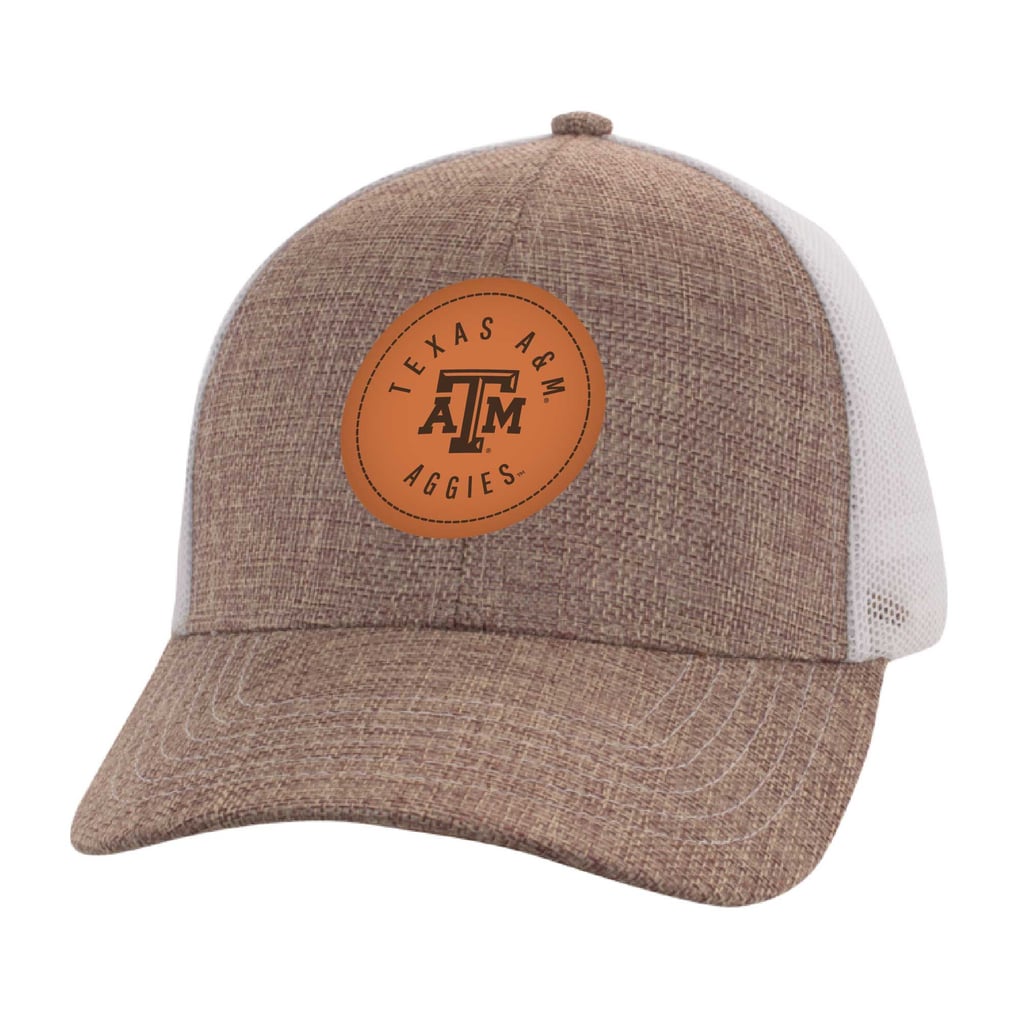 Texas A&M Aggies Ahead Pregame Adjustable Hat - Tan/White