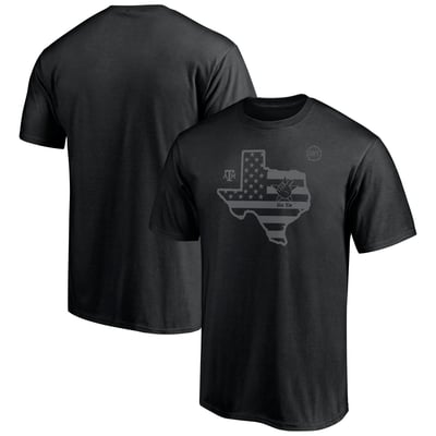 Texas A&M Aggies Midnight T-Shirt - Black