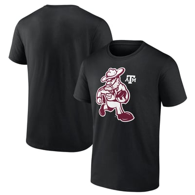  Texas A&M Aggies Sarge Core Football T-Shirt - Black