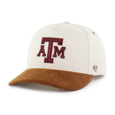 Texas A&M Aggies Carhartt x '47 Undyed Relaxed Hitch Adjustable Hat - Natural/Brown