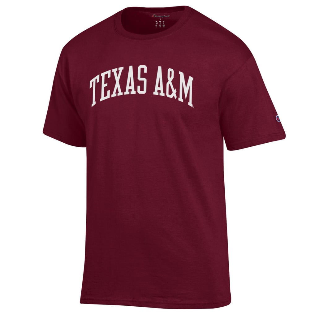 Texas A&M Aggies Champion Basic Arch T-Shirt - Maroon