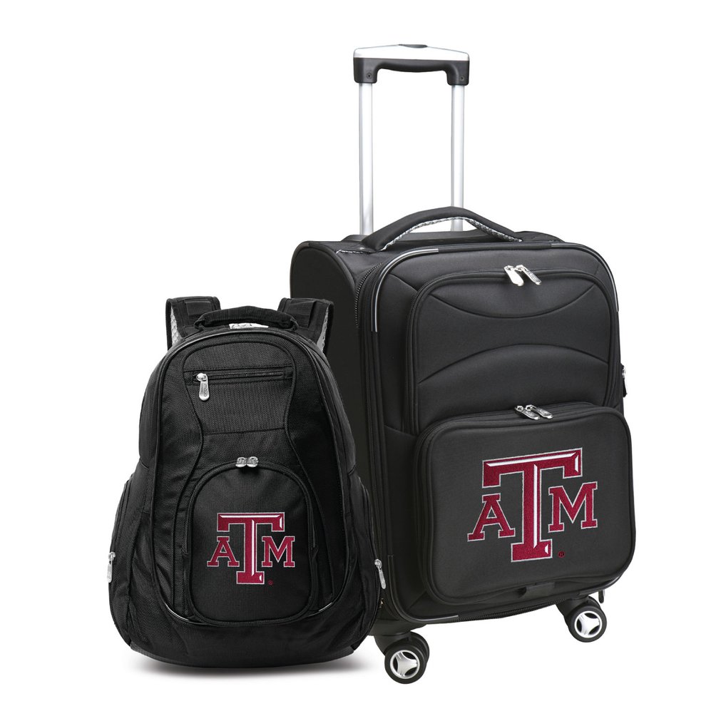 Texas A&M Aggies MOJO Softside Carry-On & Backpack Set - Black