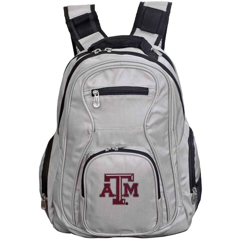 Texas A&M Aggies MOJO Backpack Laptop - Gray
