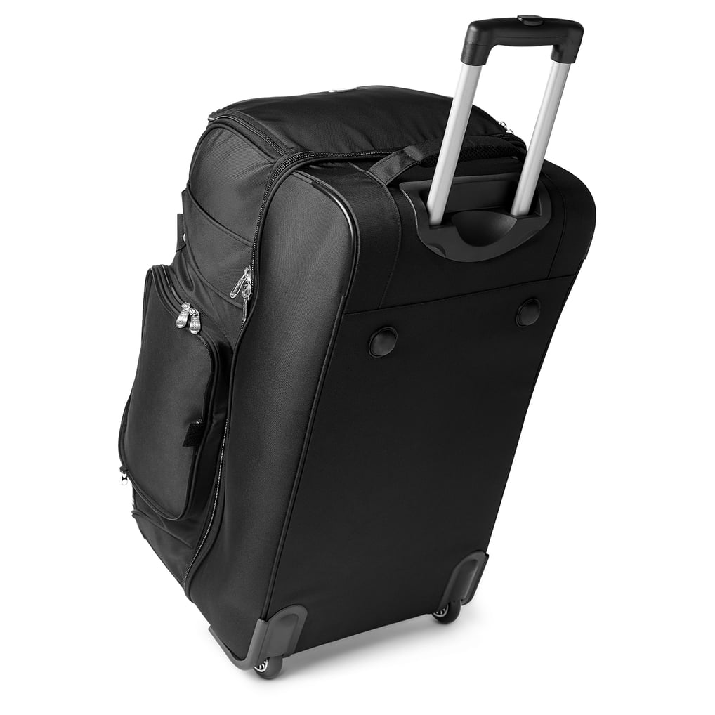 Texas A&M Aggies MOJO 27'' 2-Wheel Drop Bottom Rolling Duffel Bag - Black