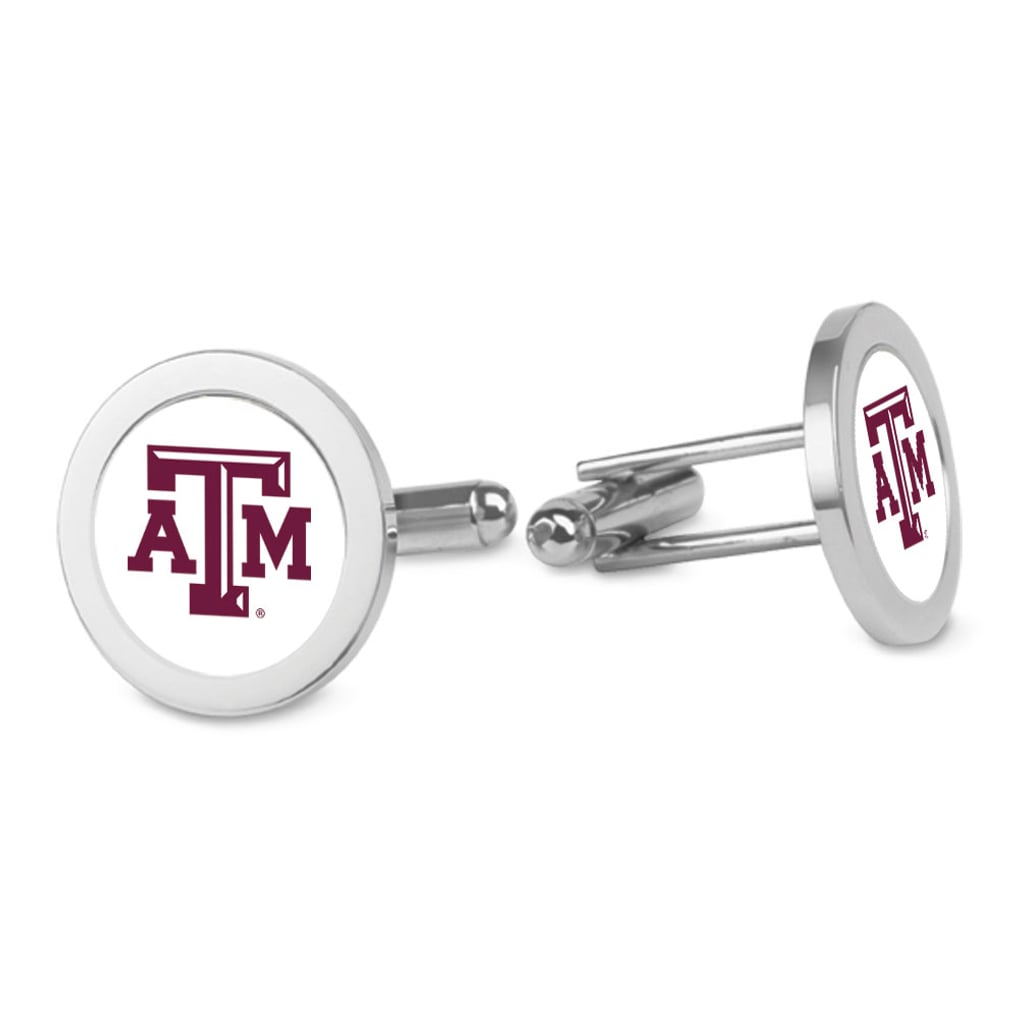 Texas A&M Aggies Logo Cufflinks - Silver