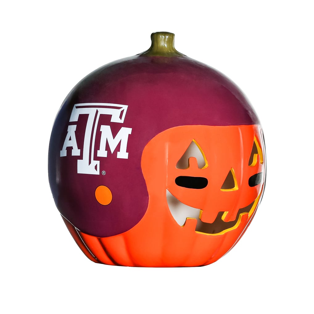 Texas A&M Aggies Ceramic Pumpkin Helmet