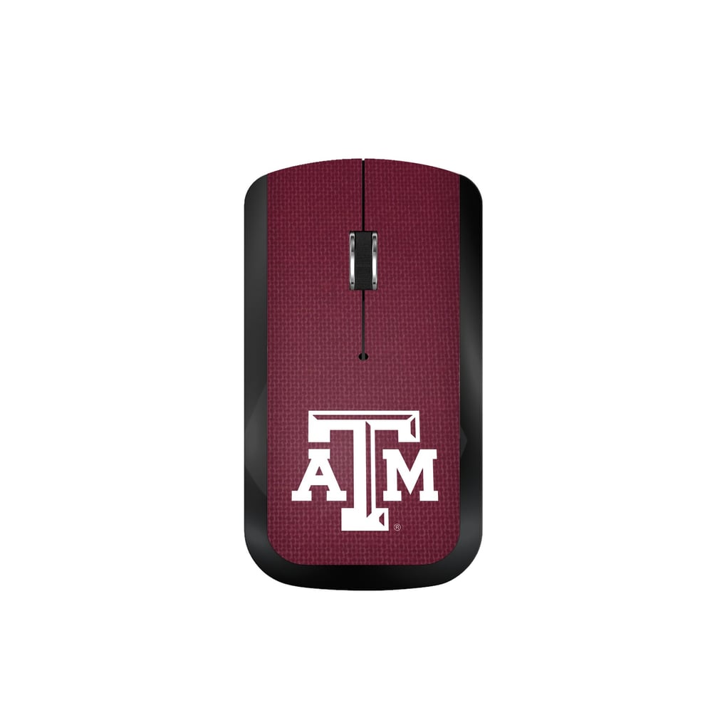 Texas A&M Aggies Solid Design Wireless Mouse