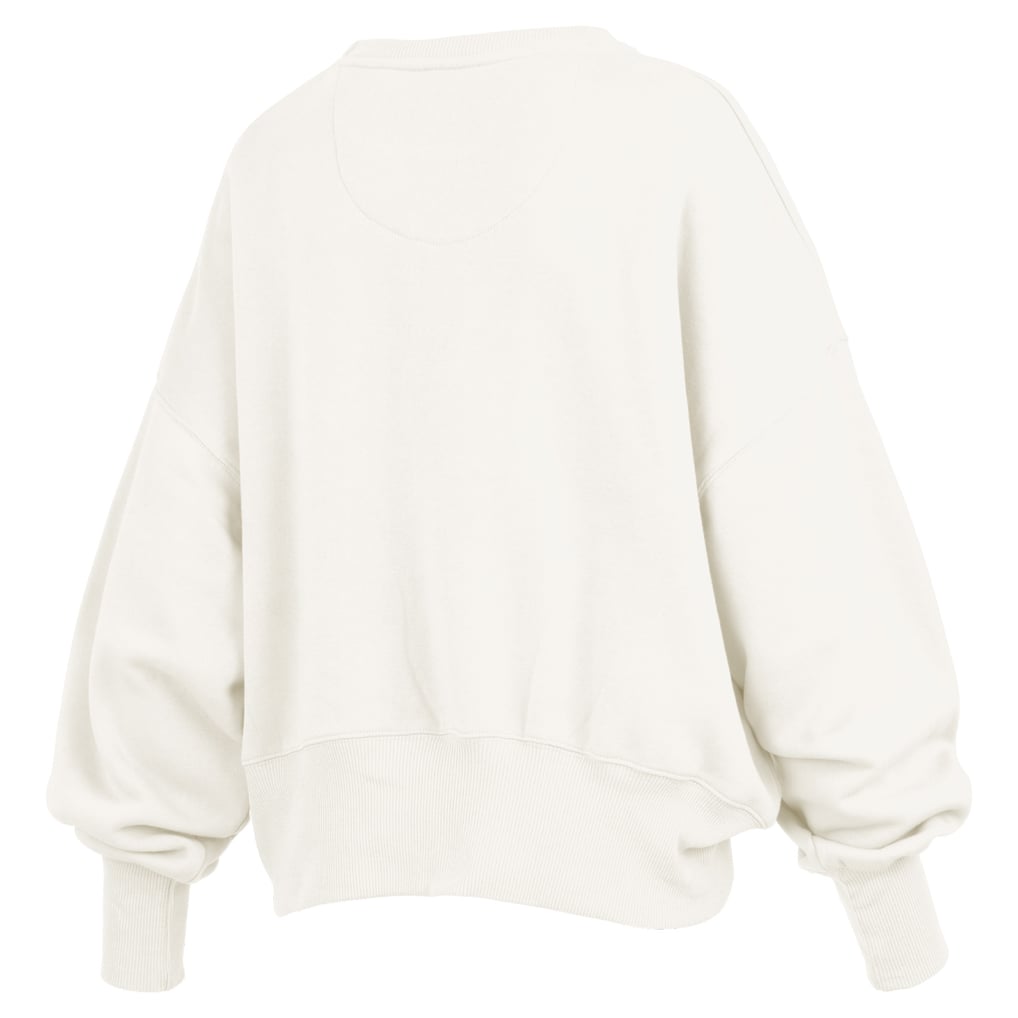 Texas A&M Aggies Pressbox Women's Chelsea Oversized Pullover Sweatshirt - Cream