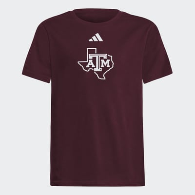  Texas A&M Aggies adidas Youth Fresh T-Shirt - Maroon