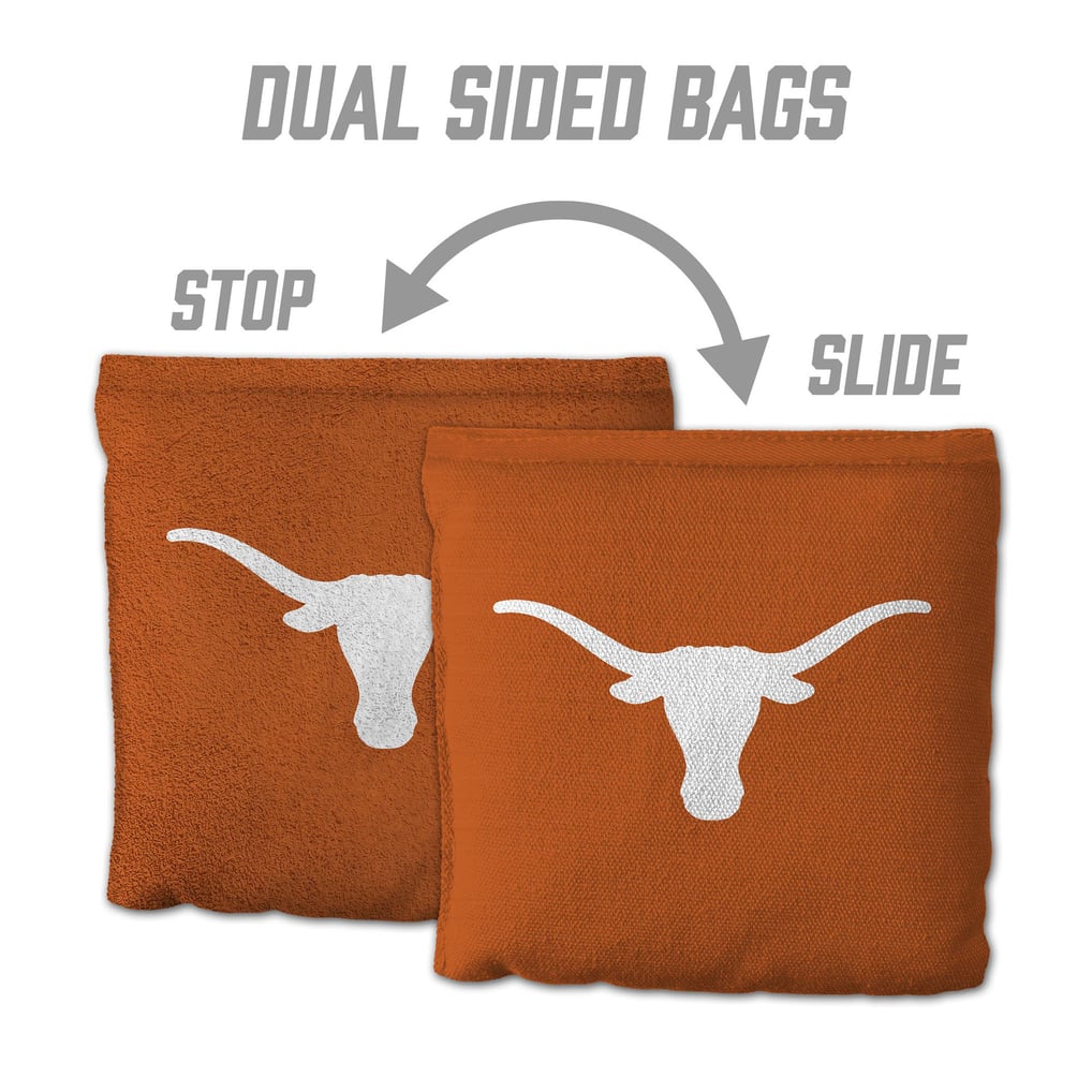 Texas Longhorns IDNA Eight-Piece Cornhole Bag Set