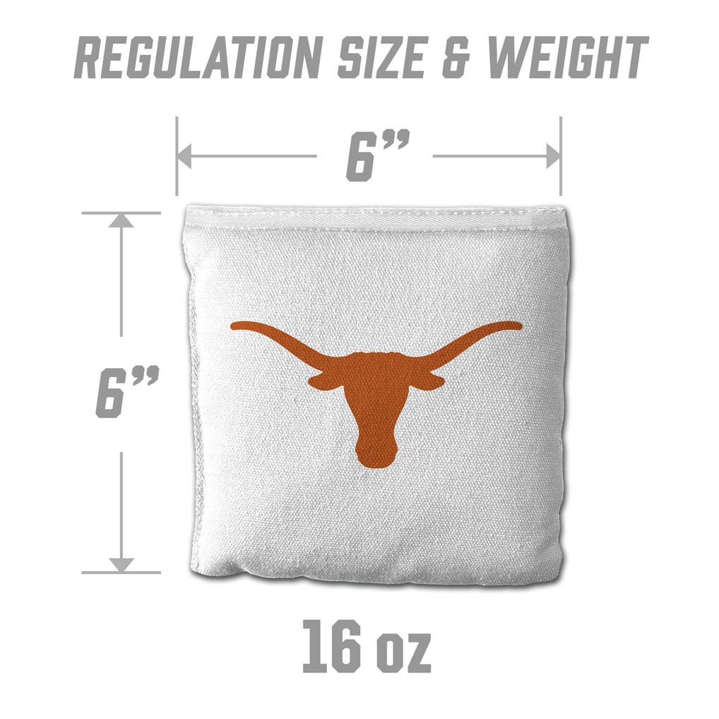 Texas Longhorns IDNA Eight-Piece Cornhole Bag Set