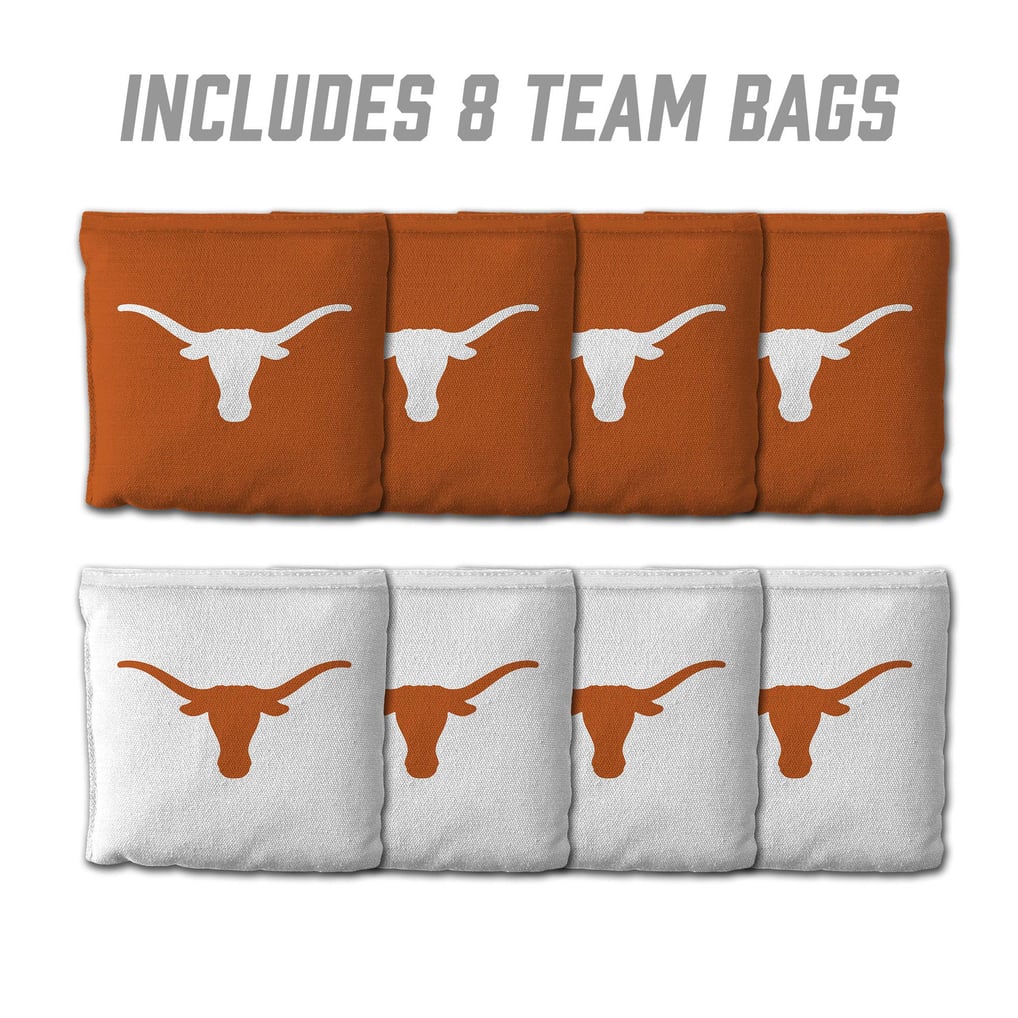 Texas Longhorns IDNA Eight-Piece Cornhole Bag Set