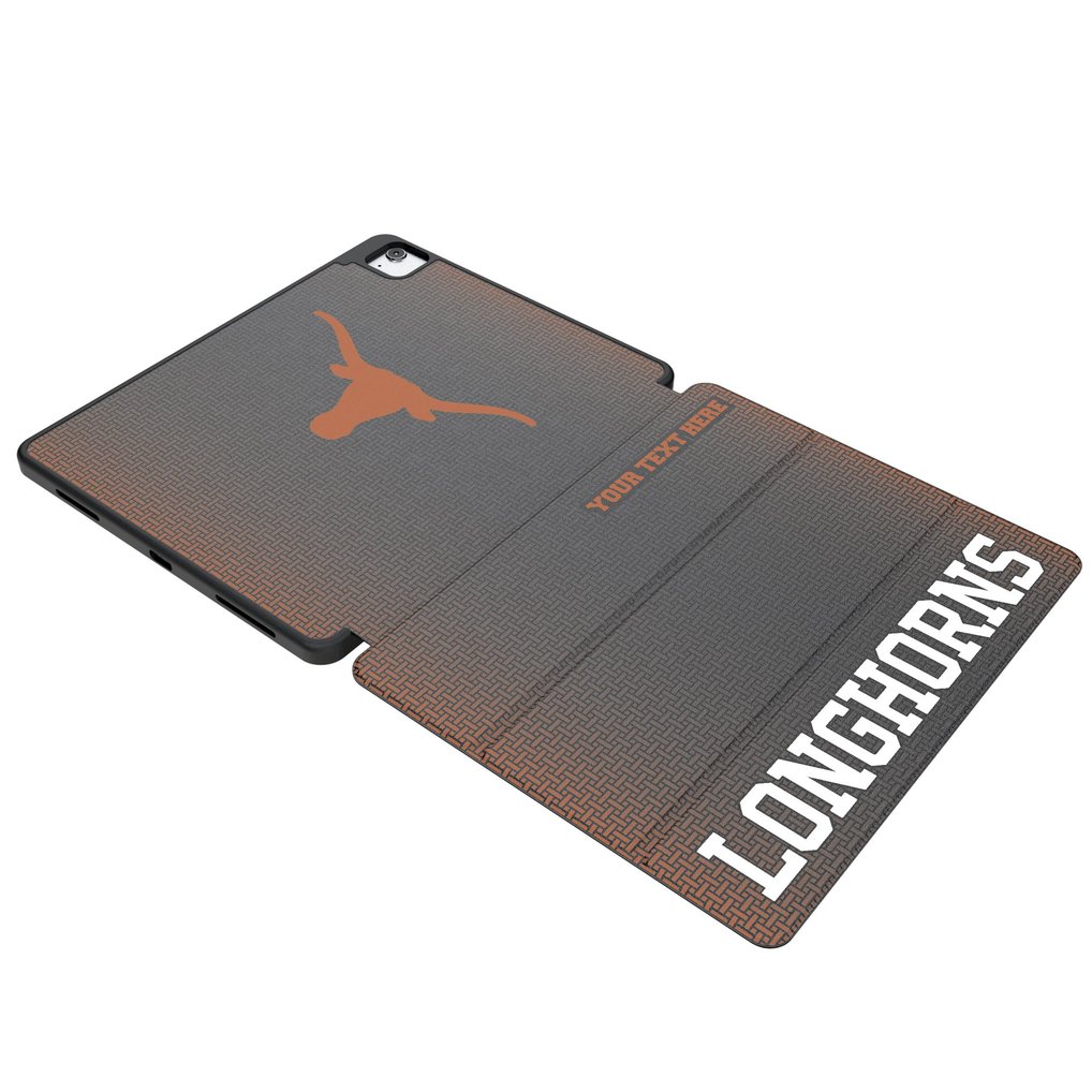 Texas Longhorns Keyscaper Personalized Linen iPad Tablet Case
