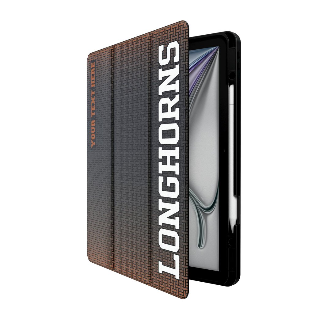 Texas Longhorns Keyscaper Personalized Linen iPad Tablet Case