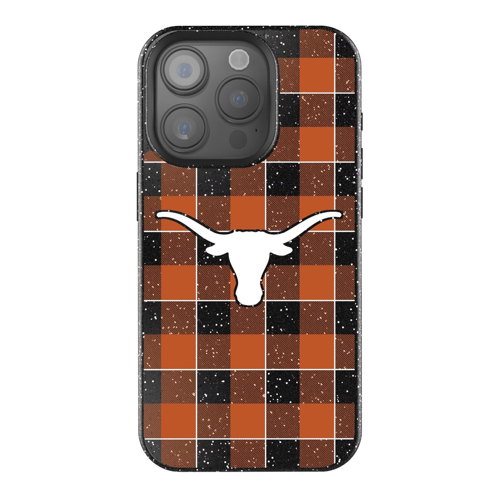 Texas Longhorns Keyscaper Plaid Bling iPhone Case