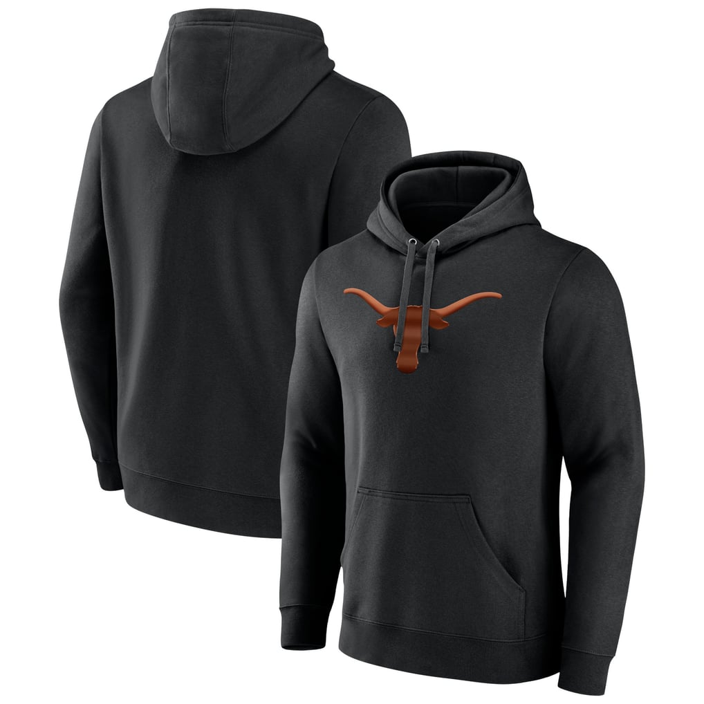 Texas Longhorns Midnight Mascot Pullover Hoodie - Black