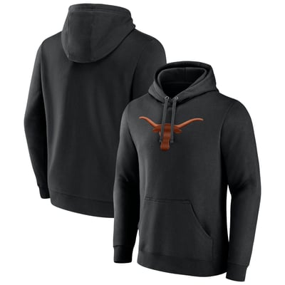 Texas Longhorns Midnight Mascot Pullover Hoodie - Black