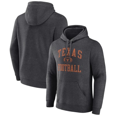 Texas Longhorns First Sprint Team Pullover Hoodie - Charcoal