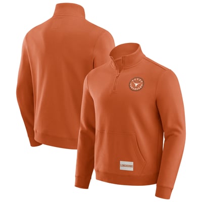 Texas Longhorns Darius Rucker Collection by Fanatics Quarter-Zip Pullover - Texas Orange