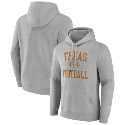 Texas Longhorns First Sprint Team Pullover Hoodie - Gray