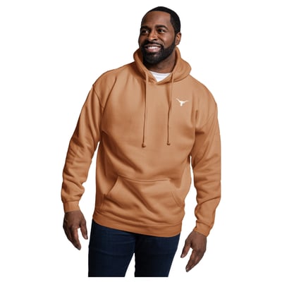 Texas Longhorns League Collegiate Wear Essentials 2.0 Fleece Pullover Hoodie - Texas Orange