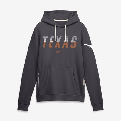 Texas Longhorns Nike 2026 Sideline Standard Issue Dri-FIT Hoodie - Anthracite
