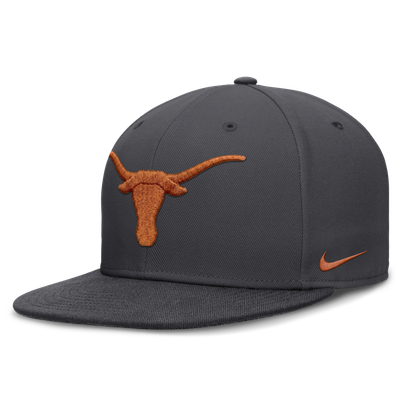 Texas Longhorns Nike Pro Dri-FIT Fitted Hat - Anthracite