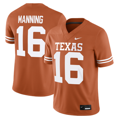 Arch Manning Texas Longhorns Nike Game Player Jersey - Texas Orange