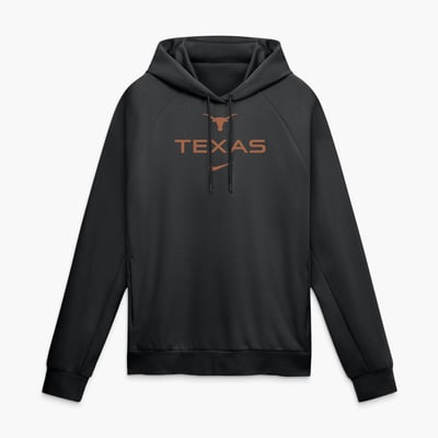 Texas Longhorns Nike Premium Performance Raglan Dri-FIT Hoodie - Black