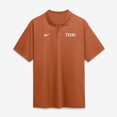 Texas Longhorns Nike Dri-FIT Victory Polo - Texas Orange