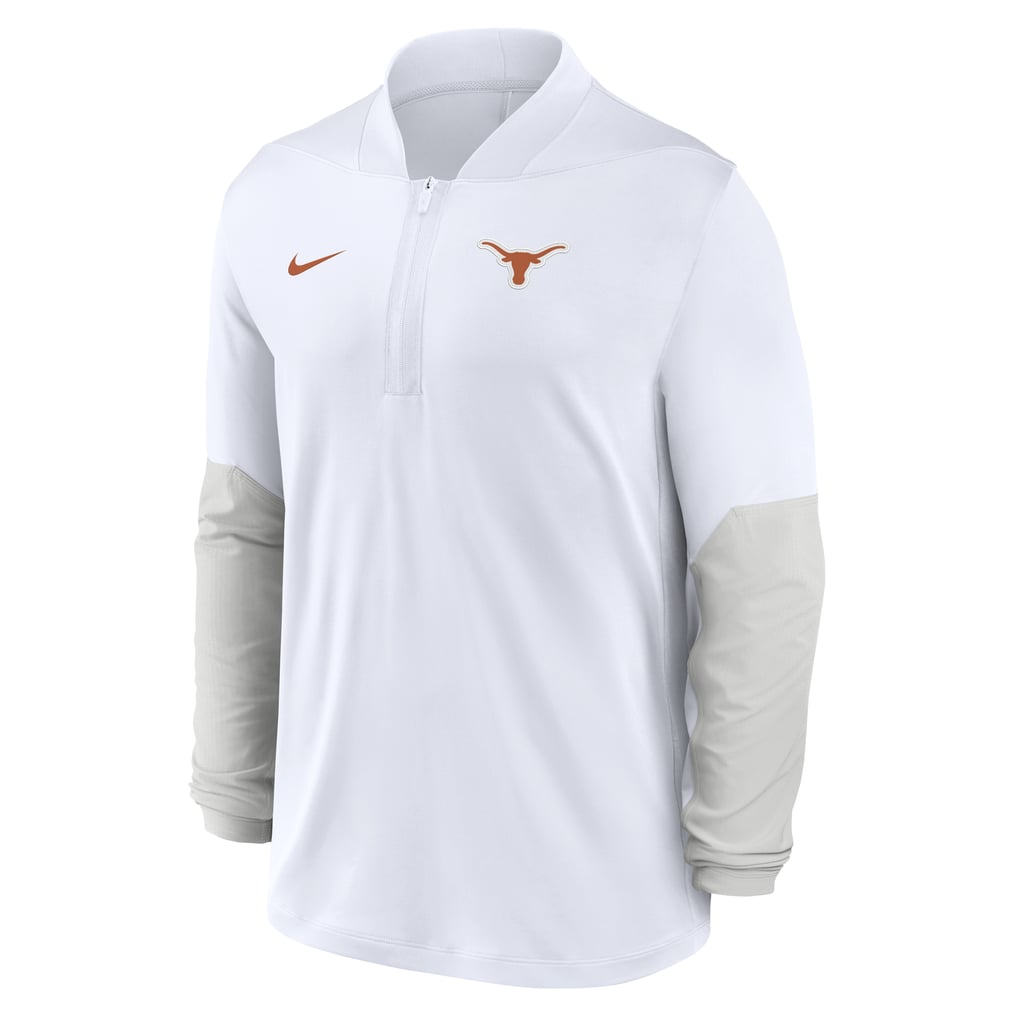 Texas Longhorns Nike One Goal Performance Half-Zip Pullover - White