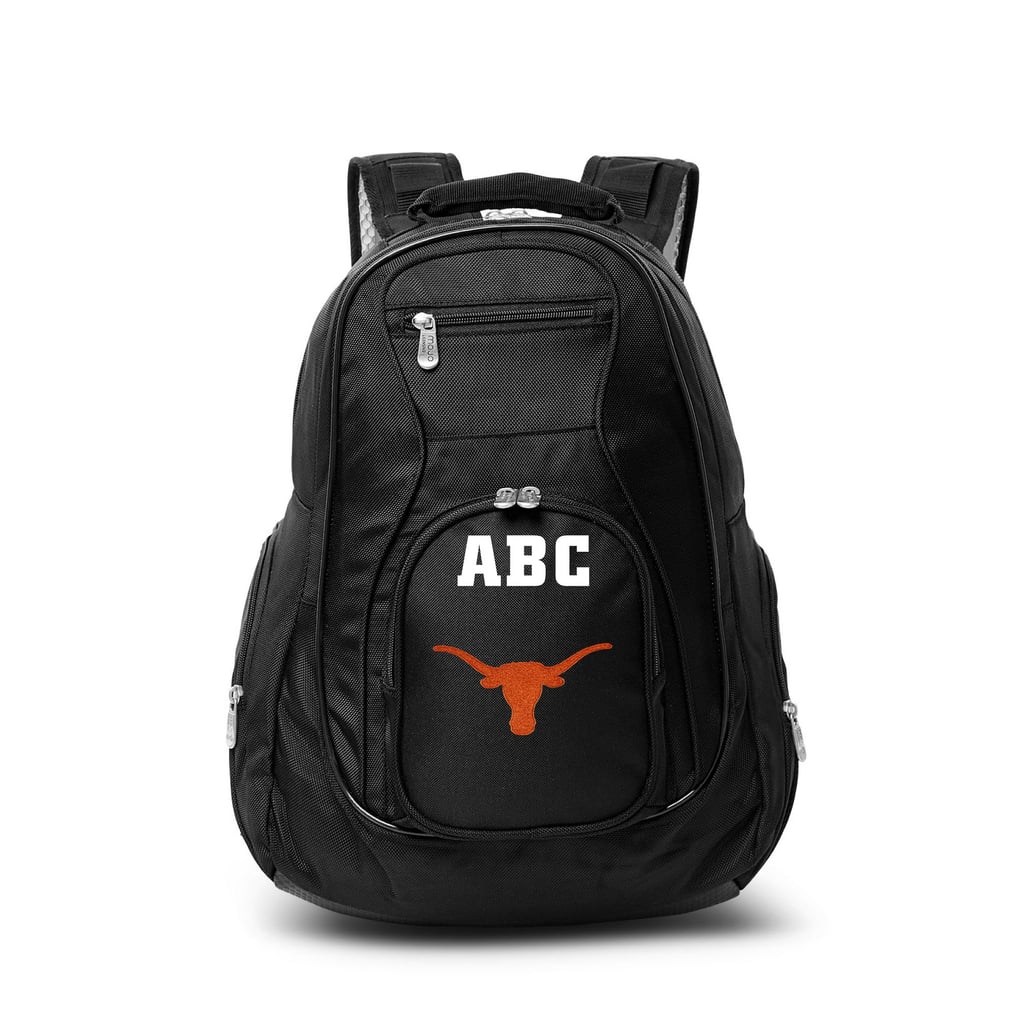 Texas Longhorns MOJO Personalized Premium Laptop Backpack - Black